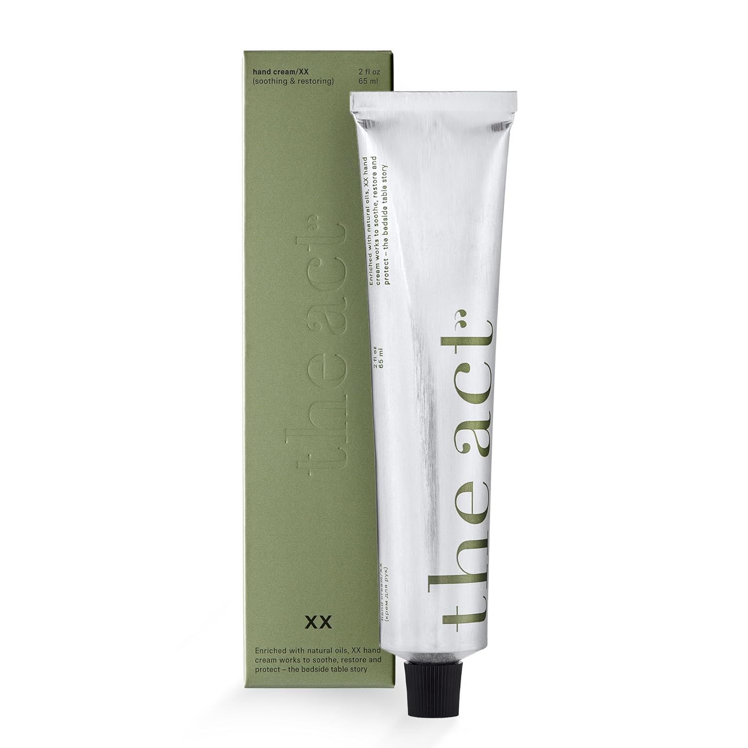 The Act Hand Cream for Women & Men, Luxurious Moisturizing Care with Almond Milk, Chocolate & Incense – Restores Skin Softness with a Warm, Lasting Fragrance, Organic, Vegan (2 Fl Oz, XX)