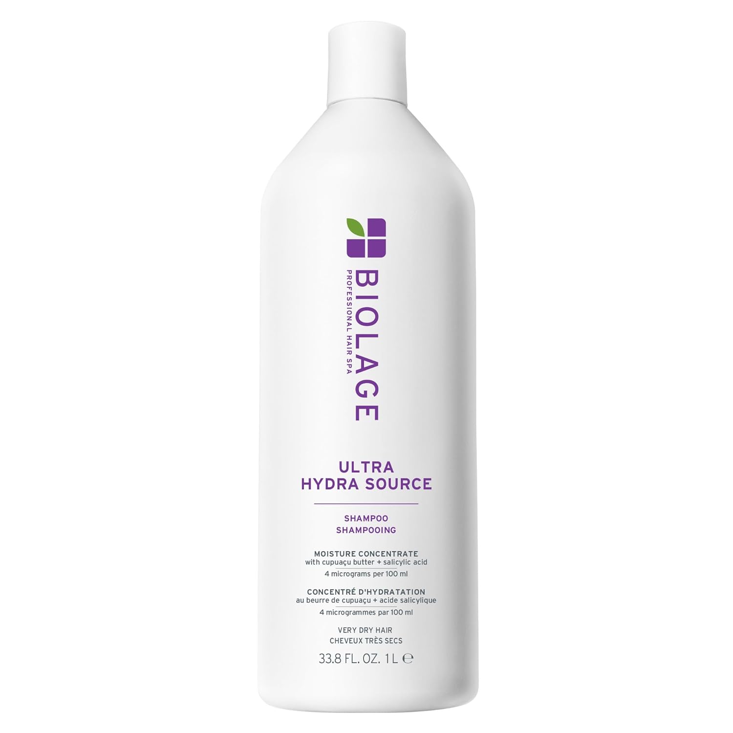Biolage Ultra Hydra Source Shampoo – Deeply Moisturizes & Conditions Very Dry Hair, For Thick Hair