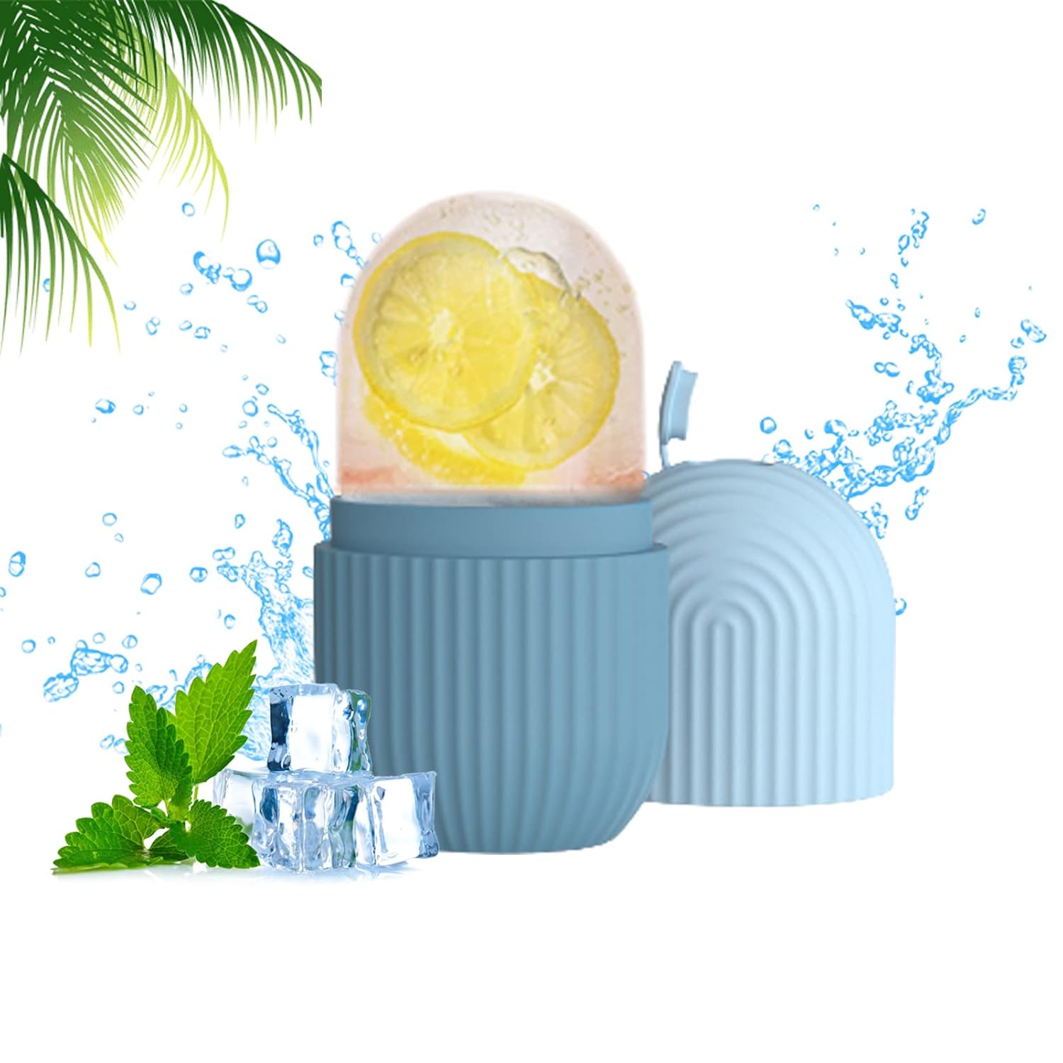 RoseFlower Face Ice Roller, Ice Roller for Face, Eyes, Ice Mould for the Face, Effectively Remove Swelling, Reduce Pores, Repair Sunburn – Leak-proof #8